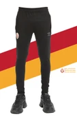 Galatasaray Orijinal Lisanslı Dar Paça Siyah Eşofman Altı TD-0092 - 1