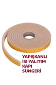 5 Adet 3 Metre Yapışkanlı Kapı Bandı Isı Yalıtım Süngeri - 2