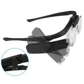 Şarjlı Gözlük Tip Büyüteç Mercek Lup Lensleriyle Taşıma Çantalı 11642dc thumbnail 4