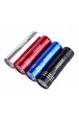 Süper Parlak 9 Ledli Metal Mini El Feneri - 2