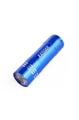 Süper Parlak 9 Ledli Metal Mini El Feneri - 6