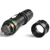 Black Wt-037-şarjlı Zoomlu Acil Durum Feneri thumbnail 3
