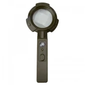 7 Led Aydınlatma,fener,pusula,4x Büyütme Okuma Büyüteç  Th600557 thumbnail 3