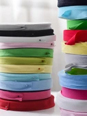 Pamuklu Örme Elastik Şerit - Açık Sarı (Popüler) - 5 Metre - 2