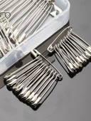 Çocuk Güvenlik Metal Çengelli İğne No. 2 - 3.5cm - 30 Adet - 3