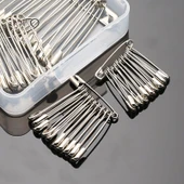 Çocuk Güvenlik Metal Çengelli İğne No. 2 - 3.5cm - 30 Adet - 1