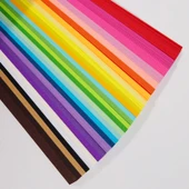 Origami Kağıt Şeritleri - Pembe 88 Adet - 3