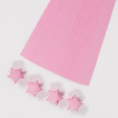 Origami Kağıt Şeritleri - Pembe 88 Adet - 1