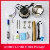 DIY Aromaterapi Mum Yapım Seti - Beyaz Tutkal - 2