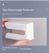 Yüksek Viskoziteli İz Bırakmayan Duvar Sticker Kancası - Dik Açı Köşe 3.5cm x 9.2cm [10 Adet] thumbnail 10