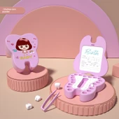 Çocuk Bebek Diş Saklama Kutusu - Pembe Kız - Küf Yok - Koku Yok - 1