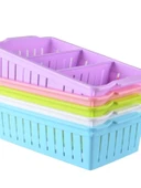 Çekmece İçi Düzenleyici - Yüksek Küçük Boy - Pembe - 26x11x10 cm - 6