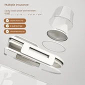 Hava Geçirmez Gıda Saklama Kabı - 2'li Set 2.5L - Tahıl Bölmeli thumbnail 6