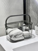 Öğrenci Yurdu Banyo Sepeti - Süt Sarısı Desenli - 2