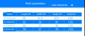 Kalınlaştırılmış Plastik Saklama Sepeti - No.6 Temperli Çerçeve - 6
