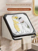 Katlanabilir Banyo Rafı - Kristal Desenli - Siyah Kutu - Minnie Fiyonk - 2