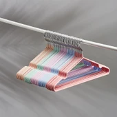 Kaymaz Elbise Askısı - Yetişkin - 10'lu Paket - İskandinav Yeşili - Standart 40g thumbnail 5