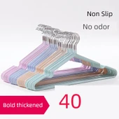 Kaymaz Elbise Askısı - Yetişkin - 10'lu Paket - İskandinav Yeşili - Standart 40g thumbnail 2