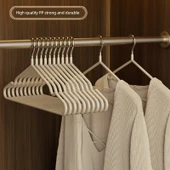 Kaymaz Elbise Askısı - Yetişkin - 10'lu Paket - İskandinav Yeşili - Standart 40g thumbnail 3