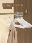 Kaymaz Elbise Askısı - Yetişkin - 10'lu Paket - İskandinav Yeşili - Standart 40g thumbnail 7