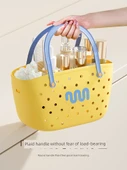 Dört Parça Yıkama Seti - Çam Yeşili (Banyo Sepeti + Küçük Leğen + Sabun Kutusu + Yeşil Yıkama Kabı) - 3
