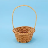 Kare Model - Imitasyon Rattan Küçük Sepet - Oyuncak, Şeker ve Hediye Sepeti - 7