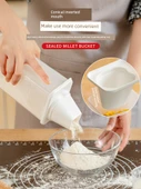 Hava Geçirmeyen Gıda Saklama Kabı - Büyük Boy 1.2L (Ölçü Kontrollü) - 3