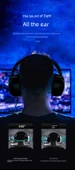 Gaming Kulaklık - Beyaz Çift Delikli Işıltılı Versiyon - 10