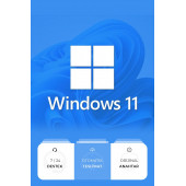 Windows 11 Pro 32-64 Bit Destekli Türkçe-İngilizce Global RETAIL Lisans Anahtarı - 1