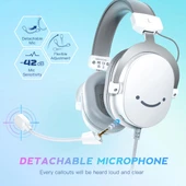 7.1 Surround Ses USB Gaming Kulaklığı - Pembe - 2