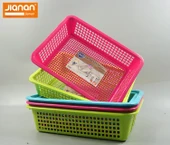 Plastik Saklama Sepeti - Açık Mavi (Büyük 5017) - 7
