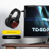 Monitör Kulaklık Askısı - Beyaz (0.5~1.8cm Düz Paneller İçin) - 3