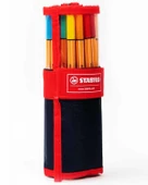 Stabilo Fineliner 25li Çantalı Kalem Seti - 1