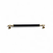 Melis (224 mm - 22.4 cm) Siyah Gold Metal Mobilya Mutfak Çekmece Dolap Dolabı Kulbu Kulpu Kulpları thumbnail 5