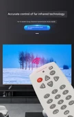Evrensel TV Set Üstü Kutusu Uzaktan Kumanda Öğrenme - ABS Küçük Mareşal - 9