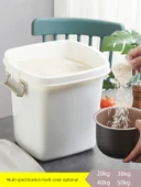 25kg Beyaz Pirinç Saklama Kabı - Özel Seri - Ölçü Kabı Hediyeli - 4
