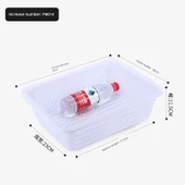 Dikdörtgen Plastik Saklama Sepeti - Beyaz - Plus Boy (39x30x11.5cm) - 1