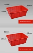 Beyaz Plastik Sepet - 550x430x190 mm - 6