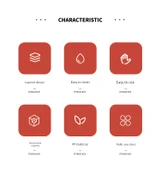 Seyahat Tipi Çay Seti Saklama Kutusu - Mavi (Büyük Boy) thumbnail 9