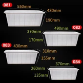 Kırmızı Plastik Sepet - 370x260x135 mm - 4