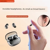 Mini Uyku Gürültü Önleyici Bluetooth 5.2 Kulaklık - Klasik Siyah Surround Ses - 2