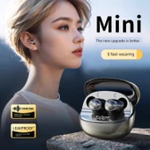 Mini Uyku Gürültü Önleyici Bluetooth 5.2 Kulaklık - Klasik Siyah Surround Ses - 4
