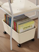 Tekerleksiz Öğrenci Kitap Saklama Kutusu - Ekstra Büyük Boy - Leylak Moru - 2