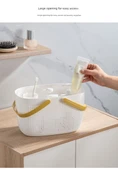 Banyo Sepeti - Öğrenci Tuvalet ve Banyo Malzemeleri için - Beyaz - 11