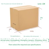 Süper Sert Ekspres Nakliye Karton Kutusu - 70x50x50cm - El Tutmalı - 1