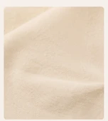 Katlanabilir Kanvas Saklama Sepeti - Bej Beyaz - Küçük Boy 29x20x15cm thumbnail 11