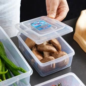 Dikdörtgen Plastik Saklama Kabı - Ekstra Büyük Boy 5.8L - 5