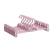 Pantolon Etek Askısı - Siyah - 5'li Paket - 6