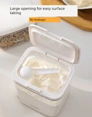 Gıda Sınıfı Kapaklı Un ve Pirinç Saklama Kabı - Kombinasyon 2, 1.5kg + 2.5kg thumbnail 9