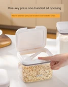 Gıda Sınıfı Kapaklı Un ve Pirinç Saklama Kabı - Kombinasyon 2, 1.5kg + 2.5kg thumbnail 10